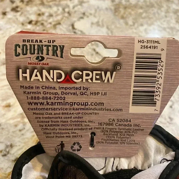 HandCrew Unisex Synthetic Leather Multipurpose Gloves, Medium/Large (1-… - Picture 9 of 9